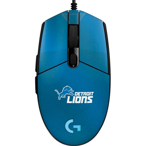 NFL Detroit Lions Team Jersey G203 Prodigy RGB Wired Gaming Mouse Skin